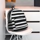 thumbnail image 5 of Disketp Black And White Stripes Mochila Ligera Clásica con Múltiples Bolsillos, Mochila Casual para Hombre y Mujer, Ideal para Escuela, Trabajo y Viajes, 5 of 6