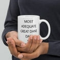 thumbnail image 2 of Funny Great Dane Dad Birthday Coffee Mug, Father's Day Pet Lover Tea Cup, Gifts From The Dog, Christmas Present For Dog Dad, Dog Owner Gifts, Best Dog Dad Ever, 2 of 2