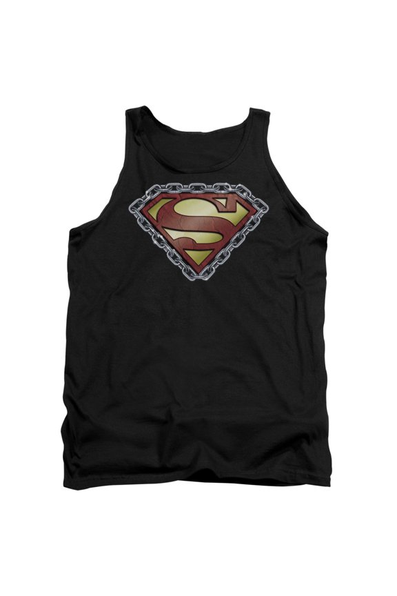 Superman - Chained Shield - Tank Top - Large