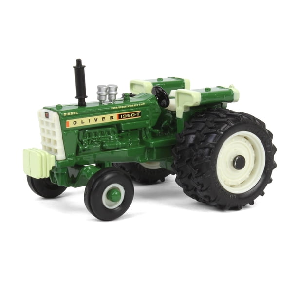 Tractor de Juguete ERTL Oliver 1950-T Modelo a Escala 1/64 en Metal Fundido
