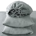 thumbnail image 2 of Native Linum  Linen Bedding Set California King Size 4 Pc Sea Glass - California King, 2 of 5