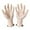 Skin Color, variant on 2pcs Male Hand Mannequin Realistic Fake Hands Magnetic PVC Display for Halloween Prank Cosplay Store Use