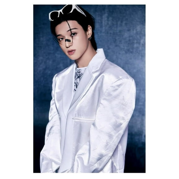 Ateez Wooyoung Golden Hour Part.2 Concept Photo Music Poster K-Pop Home Decor For Living Room Aesthetic Kpop Male Boys Group Boy Band