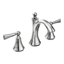 Moen Wynford Chrome Two-Handle Bathroom Faucet