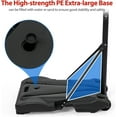 thumbnail image 5 of Garvee Portable Basketball Hoop Goal System with 28 inch Shatterproof Backboard and Wheels,Portable Basketball Hoop,5FT to 7FT Height Adjustable, 5 of 7