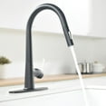 thumbnail image 4 of Jerry Guo Sensor Touchless Kitchen Faucet Matte Black, 4 of 5