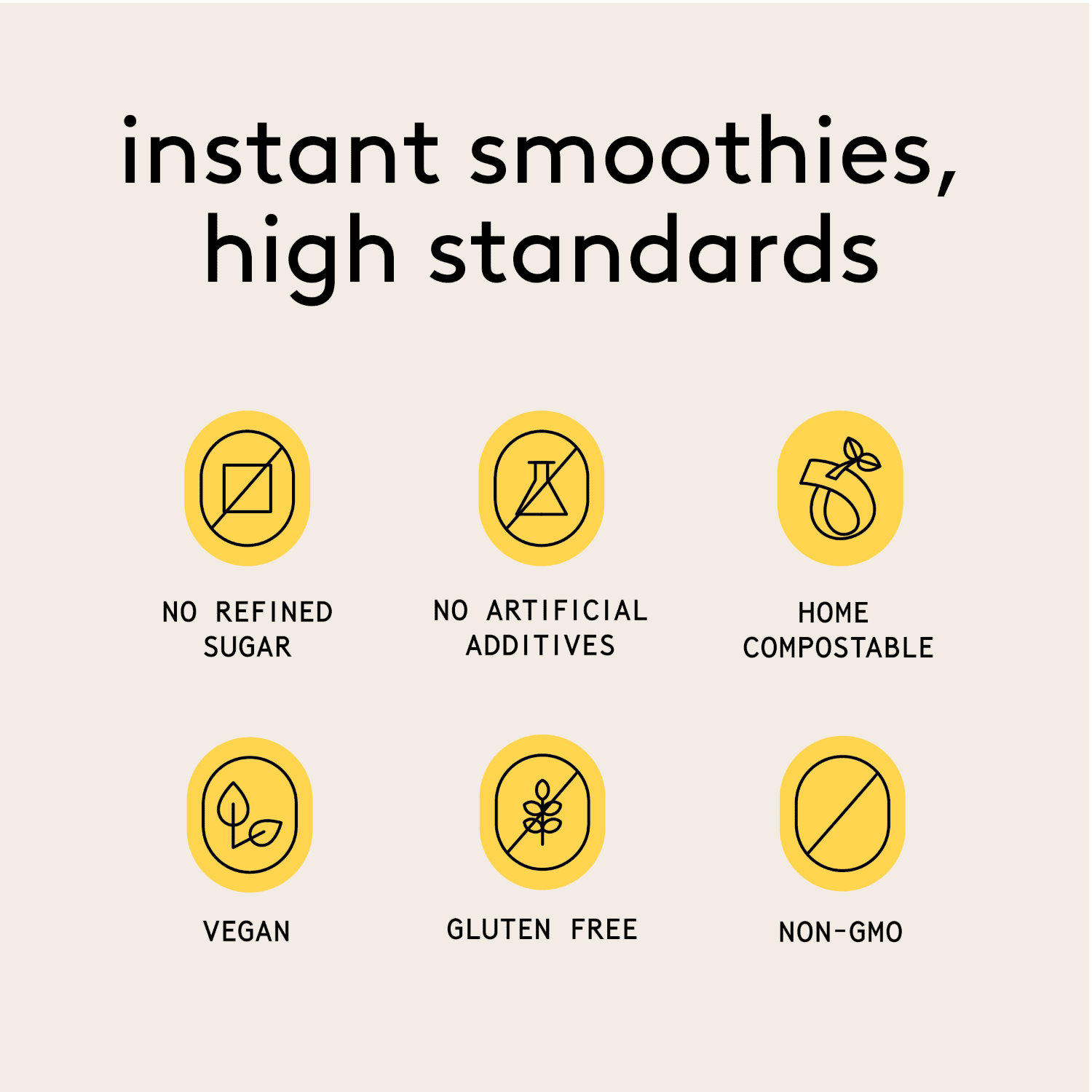 Kencko Yellows Organic Instant Fruit & Veggie Smoothies, Drink Mix, .78 oz, 4 Pack