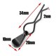 thumbnail image 5 of Clip retenedor YONGSHENG metal 4 piezas rojo, 5 of 5