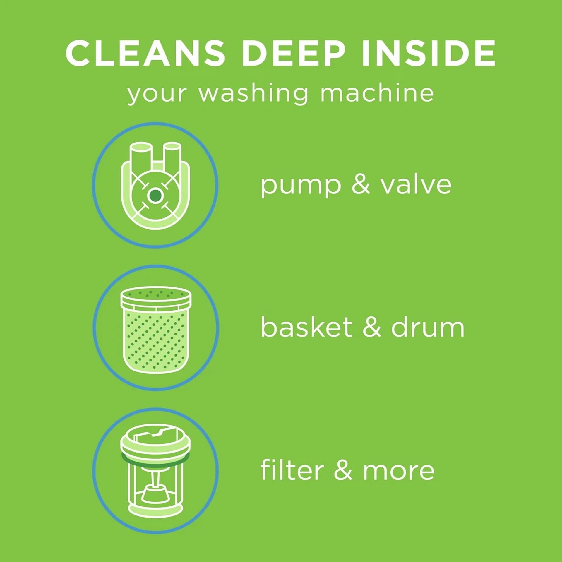 KNACK - Washer Cleaner Tablets - 5 Count