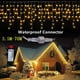 thumbnail image 2 of Street Garland On The House Christmas Decorations Ornaments LED Festoon Icicle Oudoor Curtain Light 2024 New Year Holiday Decor, 2 of 4