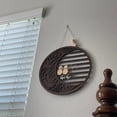 thumbnail image 4 of Hanging Earring Rack Moon Moon Wall Hanging Earring Necklace Storage Rack Pendant, 4 of 7