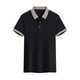 thumbnail image 2 of pstuiky Camisa de manga corta para hombre, Camisa informal de verano con solapa y botones de color liso para hombre camisas casuales para hombre s, 2 of 7