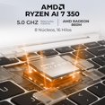 thumbnail image 3 of Laptop AI PC LENOVO IdeaPad 5 2 en 1 Ryzen AI 7 350 NPU 50 TOPS 16GB 512GB 14" Tactil OLED Copilot+ PC Teclado Español, 3 of 6