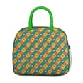 thumbnail image 2 of Womens Colorful Checkered Dinosaurs Pattern Lunch Box for Work,Insulated Lunch Bag for Women,Loncheras Para Mujer,Leakproof Adult Lunch Bag for Work,Beach,Travel,Picnic,Camping, 2 of 7