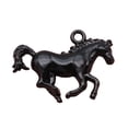 thumbnail image 2 of SmartBy Metal Horse Pendant Retro Horse Charm Vintage Running Horse Pendant for Jewelry Making DIY Earrings Keychains Necklaces Craft Projects, 2 of 7