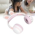 thumbnail image 4 of Earphone, Foldable HD Sereo Sound  Ear Headphones  For Online Learning For PC For Tablet White ,Blue,Green,Purple,,White, 4 of 8