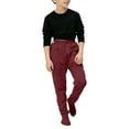 thumbnail image 5 of Boys Footed Sweatpants with Sherpa Fleece Lined Feet, Extremely Soft and Warm Footing, 5 of 9
