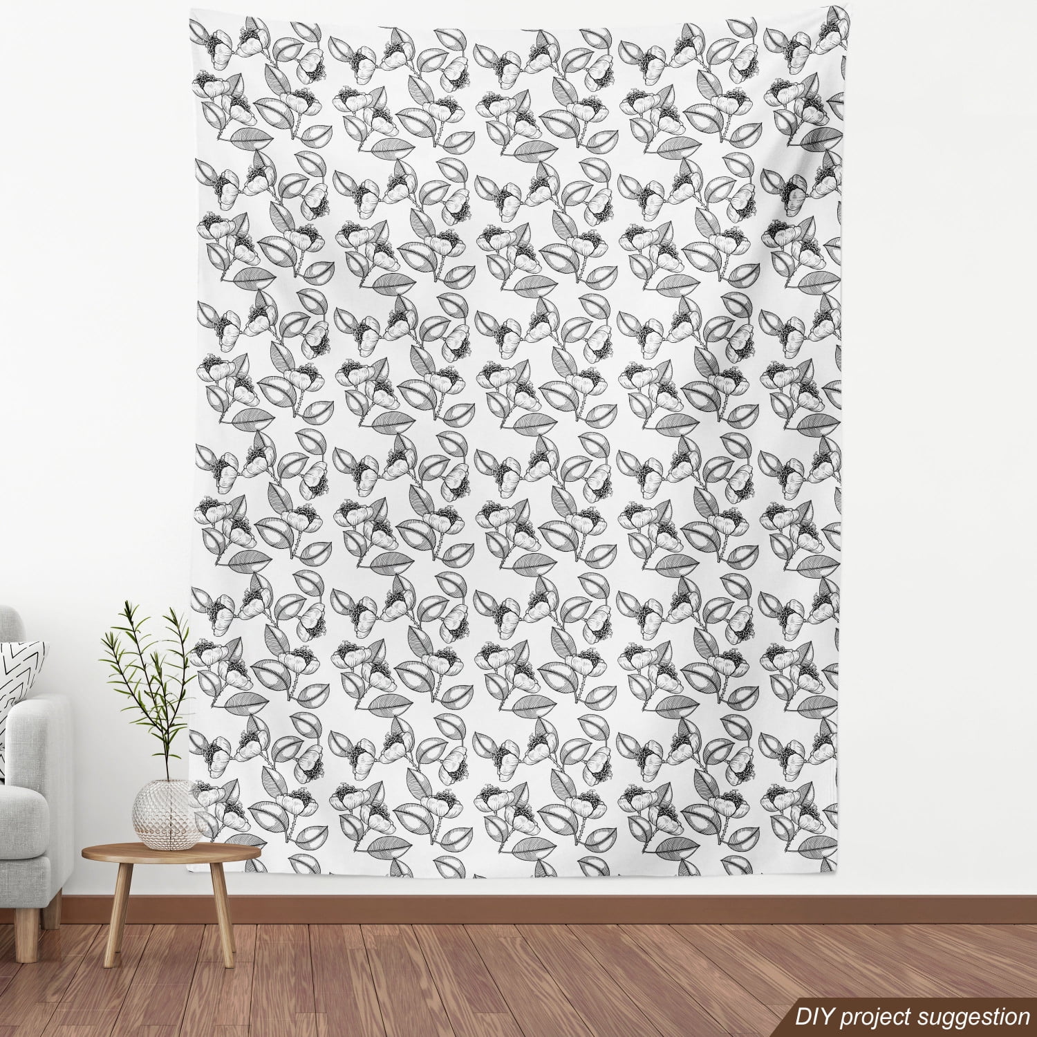 Brown and White Fabric by the Yard, Vintage Illustration of Burgeoning  Buttercup Flowers Garden Plants, Upholstery Fabric for Dining Chairs Home  Decor Accents, 1 Yard, Pale Brown White by Ambesonne 