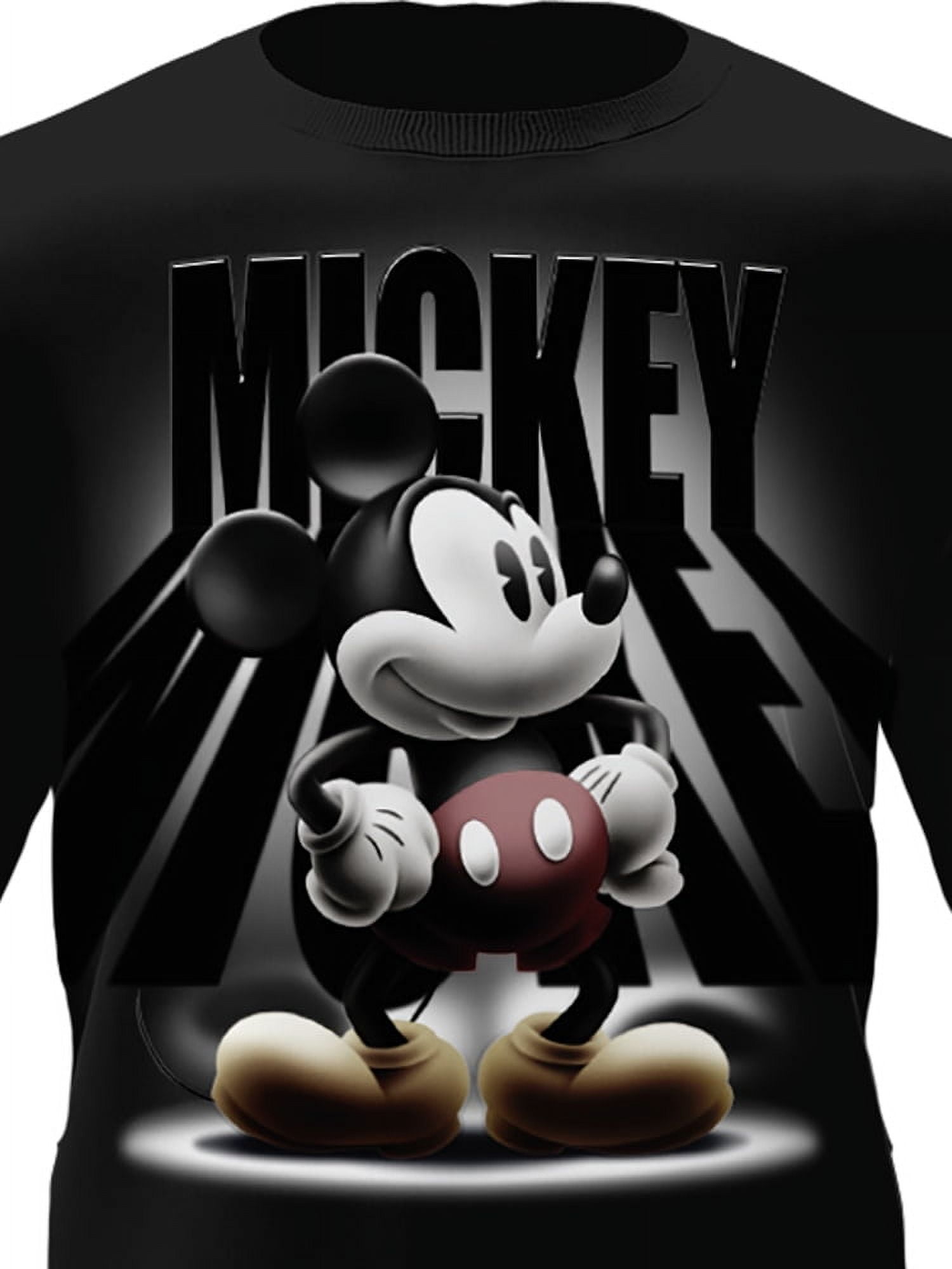 Disney Mickey Mouse Adult Tee Shirt, XS-XL (Unisex)