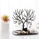 thumbnail image 4 of Exhibidor de joyas en forma de árbol CHAO soporte organizador Negro 2 piezas, 4 of 5