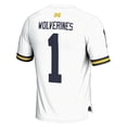 thumbnail image 3 of Youth GameDay Greats #1 White Michigan Wolverines College Football Playoff 2023 National Champions Lightweight Fashion, 3 of 4