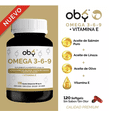 thumbnail image 2 of Suplemento Omegas OBY Omega 3 6 9 con Vitamina E 120 caps, 2 of 5