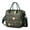 Dark-green-6, variant on Psychedelic Swirl Insulated Cooler Bag - Multi-Functional Lunch Box with Reinforced Handles, Waterproof & Splash-Resistant (Vintage Hippie/Marble/Multicolor Pattern)