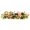 As Shown, variant on Simulated Flower Candle Holder Decor 1 Set Fake Flower Table Centerpiece Ornament