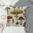 thumbnail image 2 of Qinduosi Mushroom Pillow Covers, Mushroom Decor Aesthetic, Mushroom Pillow, Gifts for Mushroom Lovers, Mushroom Home Room Decor White, 2 of 5