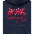 thumbnail image 2 of AC/DC - Highway To Hell - Men's Fleece Pullover Hoodie, 2 of 4