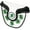 White+Green, variant on Cash Money Mallet Putter Cover Headcover for Scotty Cameron Odyssey 2ball