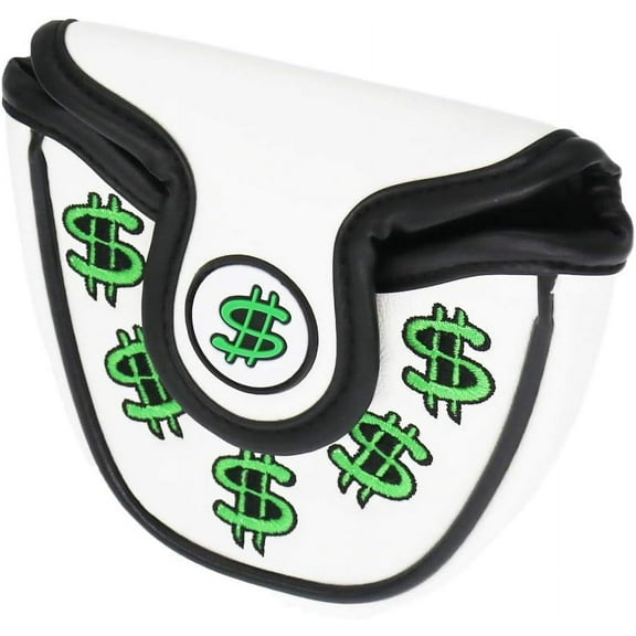 Cash Money Mallet Putter Cover Headcover for Scotty Cameron Odyssey 2ball