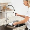 thumbnail image 2 of Speakman SBS-1043-SS Neo Touchless 1.8 GPM Single Hole Pre-Rinse Pull Down Kitchen Faucet, 2 of 7