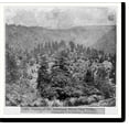 thumbnail image 2 of Historic Framed Print, Canyon of the American River near Colfax, Jehovah Gap in the distance - Placer County, 17-7/8" x 21-7/8", 2 of 9