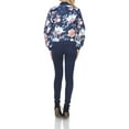 thumbnail image 3 of Women's Floral Bomber Jacket, 3 of 5
