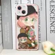 thumbnail image 3 of Funda de teléfono Kawaii Anime SPY×FAMILY Anya Forger para IPhone 14 15 11 12 13 Pro Max Mini XS XR SE2 8 7 Plus Fundas suaves transparentes, 3 of 5