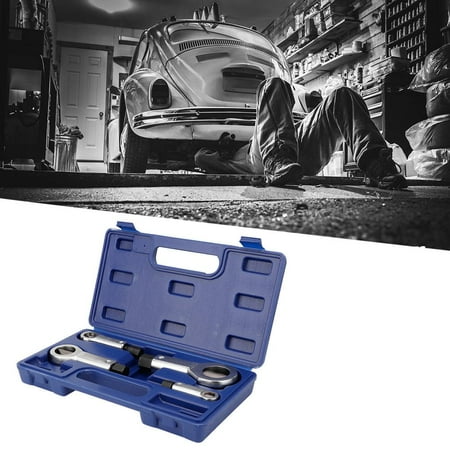 

ACOUTO Nut Breaker 4Pcs Nut Splitter Broken Damaged Corroded Stuck Nut Cutter Remover Extractor Tool 9-27mm