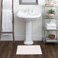 thumbnail image 3 of Mohawk Cotton Bath Mat Soft Absorbent Quick Dry Machine Washable Bathroom Mat, White, 17" x 24", 3 of 8