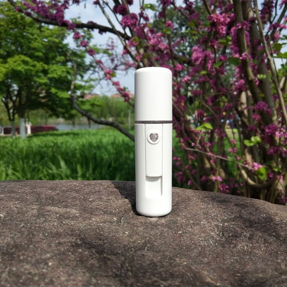 LULULION Portable Humidifier White Nano Mist Sprayer for Indoor Skin Moisture