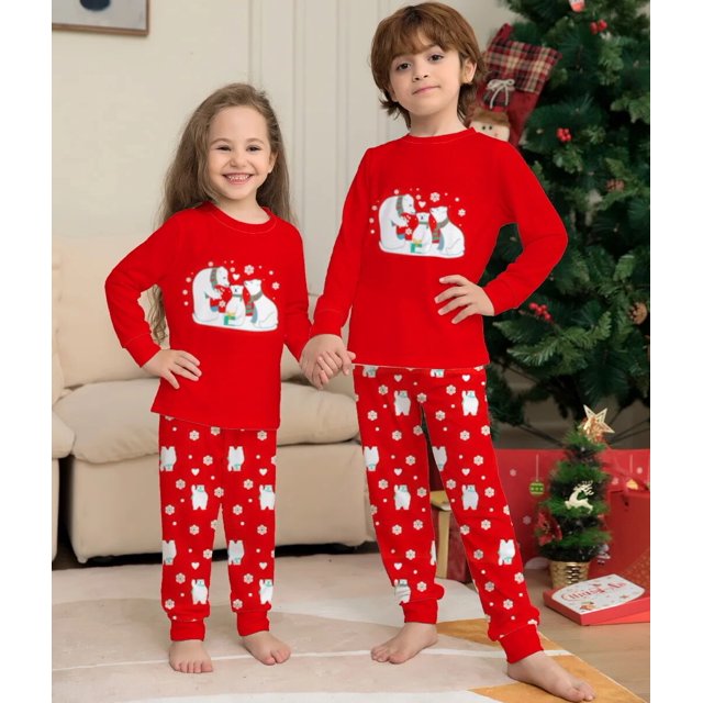 Feliz Navidad, jersey para niños y niñas, conjunto de pijama y pantalón superior, conjunto de traje, ropa de dormir para niños, camisón, ropa para el hogar