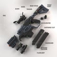 thumbnail image 2 of SOFITEN Toy Gun Automatic Sniper Rifle with Tactical Vest Kit, Scope. Toy Foam Blaster Dart Toys with 120 Darts, IR and Flashlight. The Shooting Activity Game for Kids Age 8+, 2 of 5