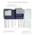 thumbnail image 5 of Keepsake Organizer Box with Labels | Acid- Memory Storage for Newborns, 5 of 6