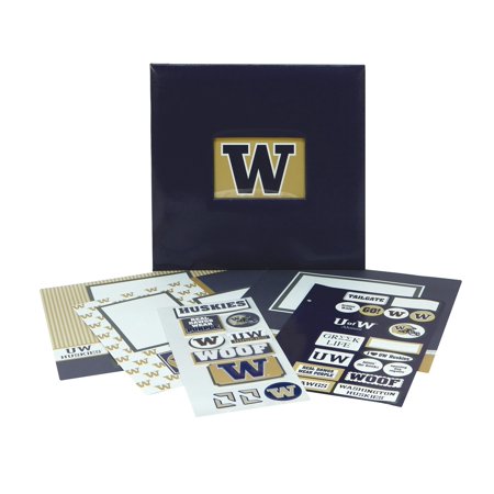 Washington Huskies 12 x 12 Complete Scrapbook Kit