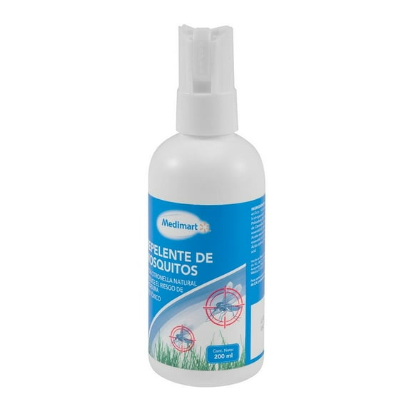 Repelente de mosquitos Medimart con citronela 200 ml