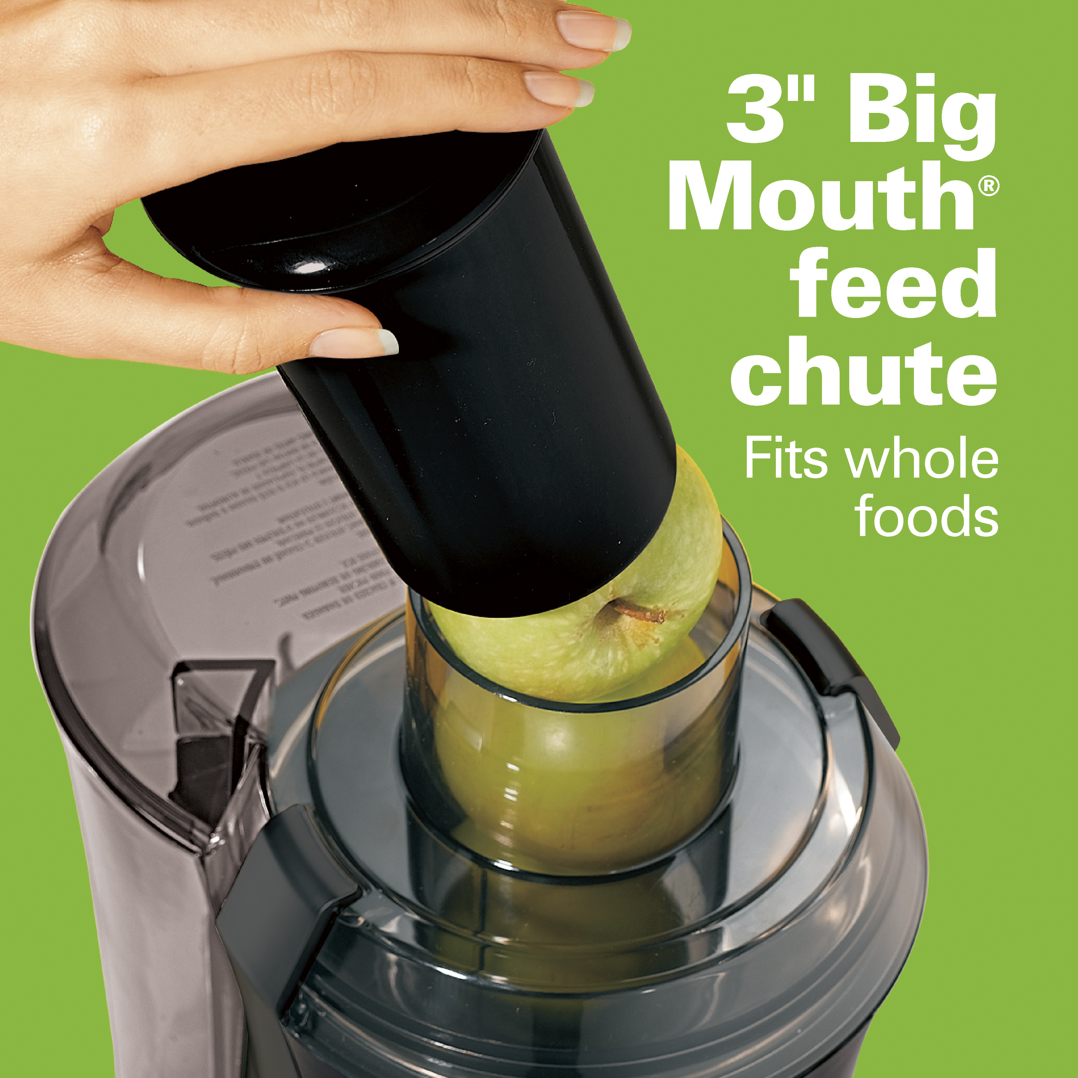 Hamilton Beach Big Mouth Juice Extractor Model# 67601 - Walmart.com