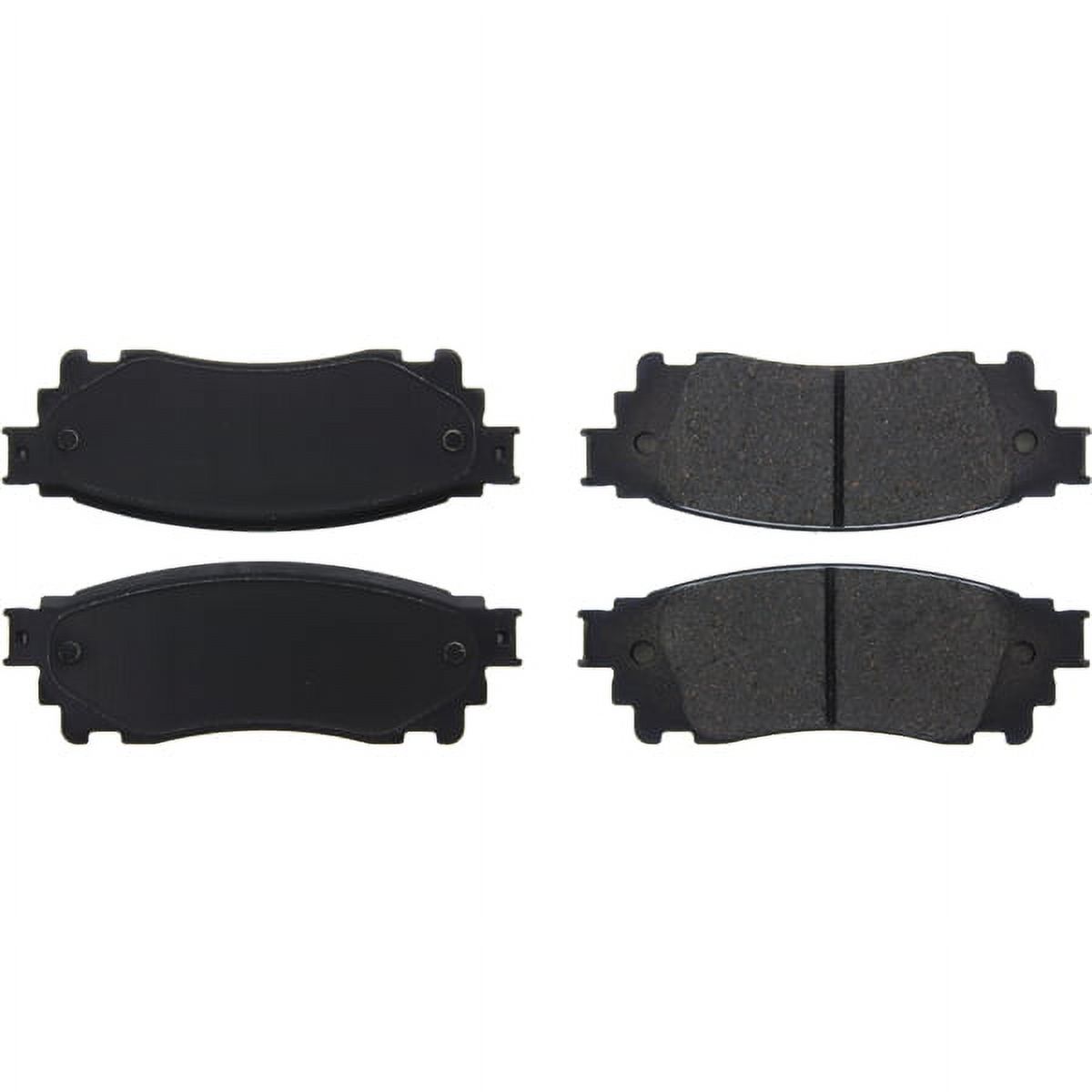Centric Parts Ceramic Disc Brake Pad Set with Shims and Hardware