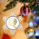 thumbnail image 2 of Adorno Colgante Navideño Árbol De Navidad Blanco Y Dorado Copo De Nieve Colgante Acrílico Copo De Nieve Navideño 26 Letras Adornos Adorno Colgante Para Fiestas Navideñas, 2 of 5