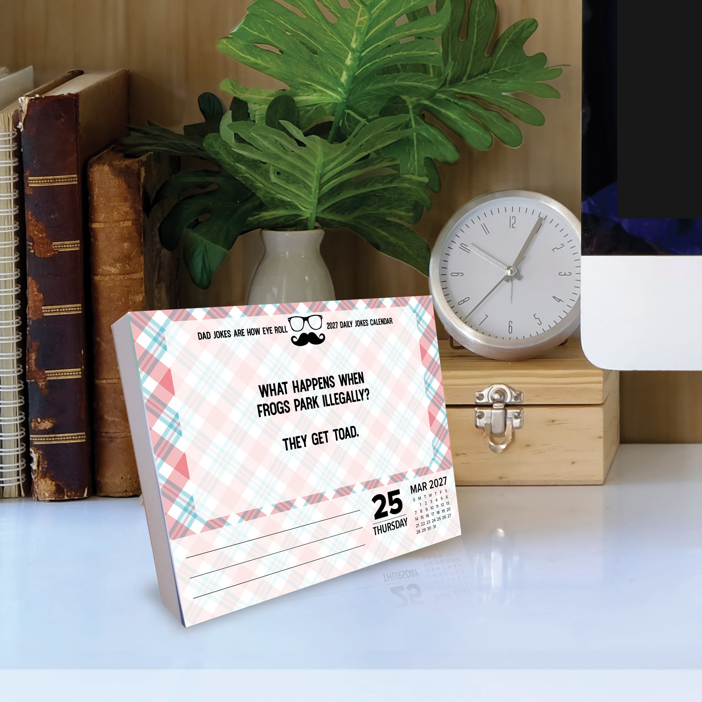 Willow Creek Press, Dad Jokes 2027 Box Calendar