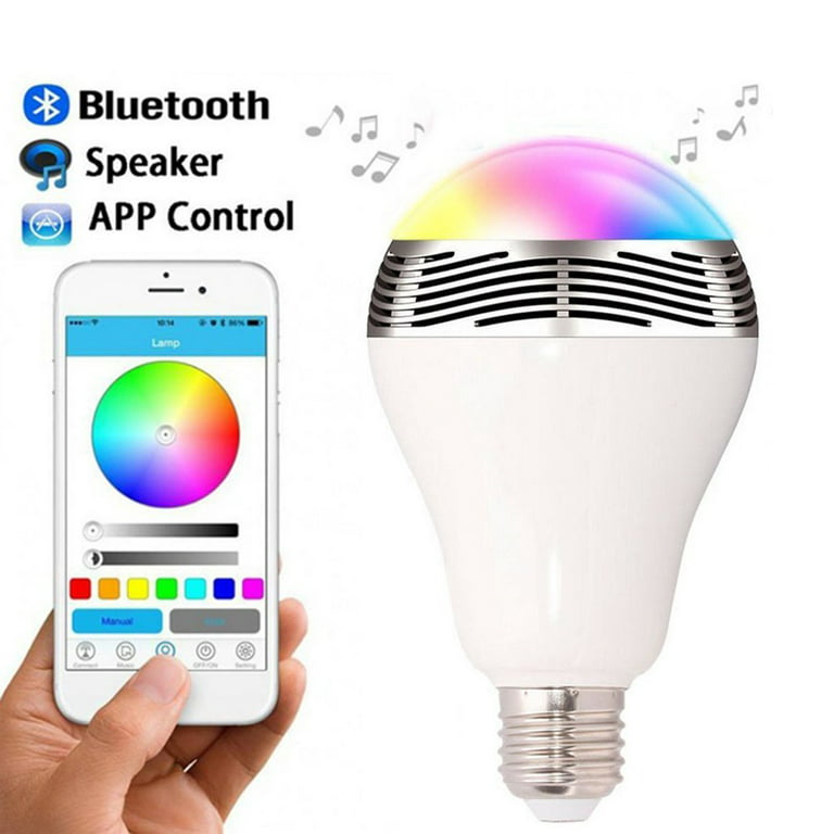 Lampadina LED HotAirBaloon 9,5 Watt Bluetooth 4.0 App IOS/Android - OEM