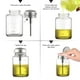 thumbnail image 5 of 2 Unids 80ML Empuje Hacia Abajo Las Botellas Del Dispensador De Para El profesion Del Removedor De Almacenamiento Del jinwen Dispensador de botellas de prensa, 5 of 6